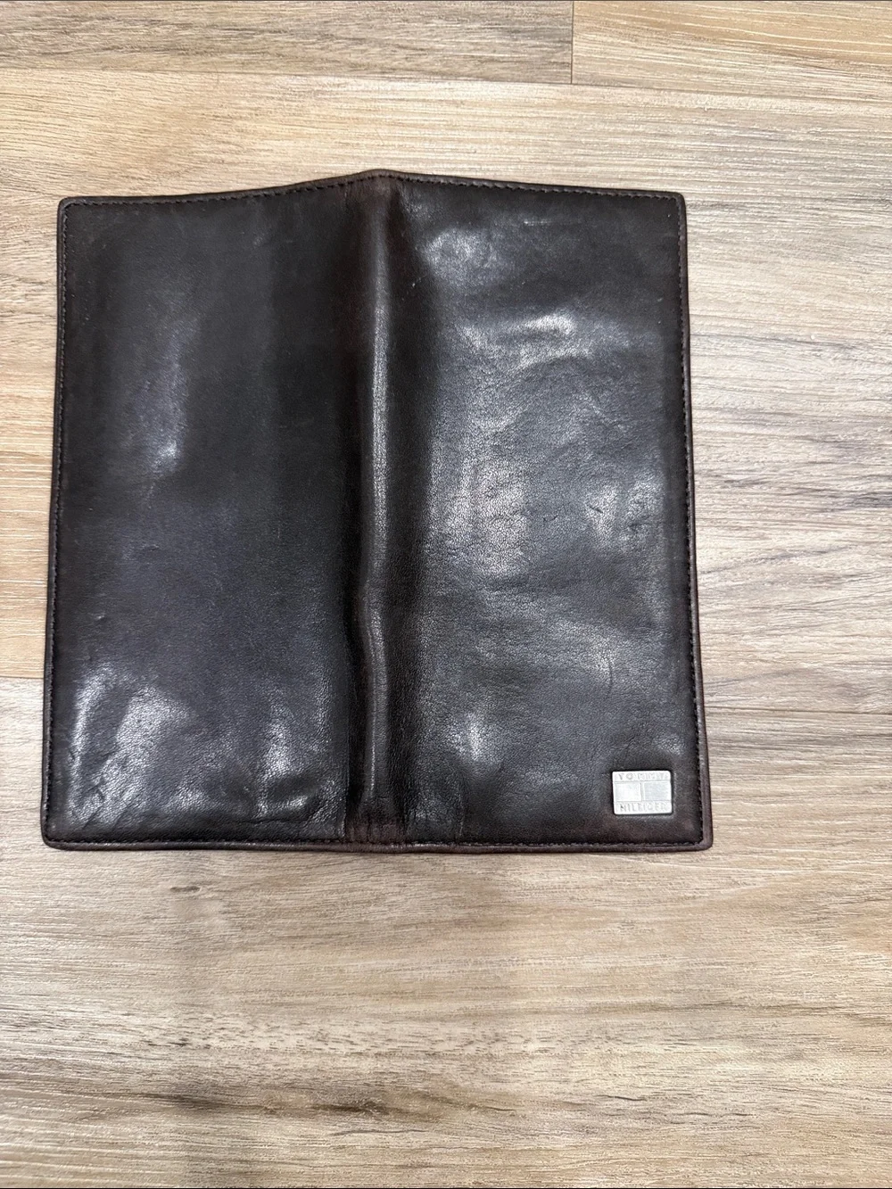 Tommy Hilfiger Leather Long Wallet - Brown